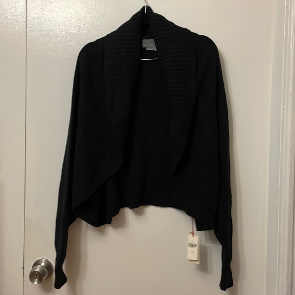 Anthropologie Black Cardigan
